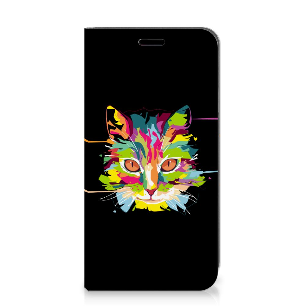 Apple iPhone Xr Magnet Case Cat Color