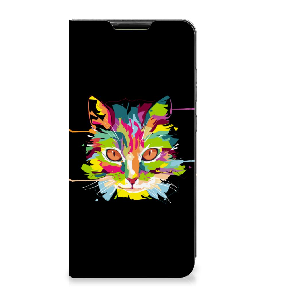 Samsung Galaxy A52 Magnet Case Cat Color