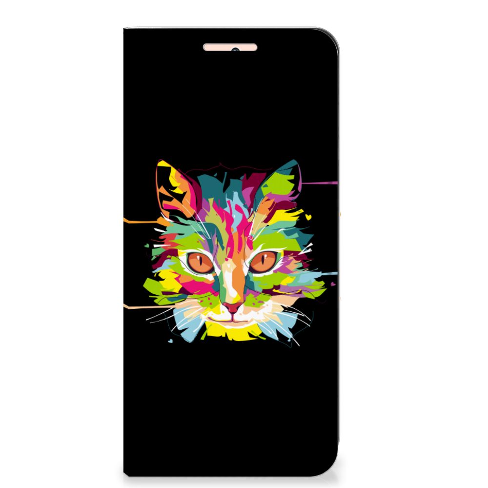 Xiaomi Redmi Note 10 4G | 10S | Poco M5s Magnet Case Cat Color