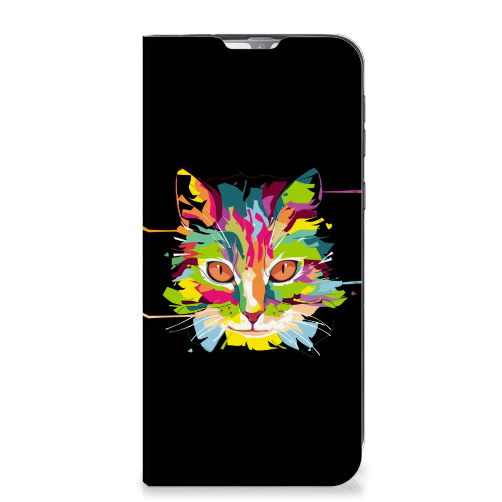 Samsung Galaxy M31 Magnet Case Cat Color