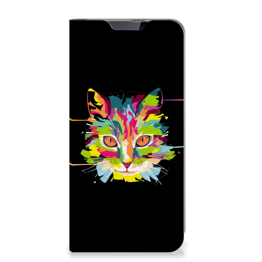 Samsung Galaxy A60 Magnet Case Cat Color