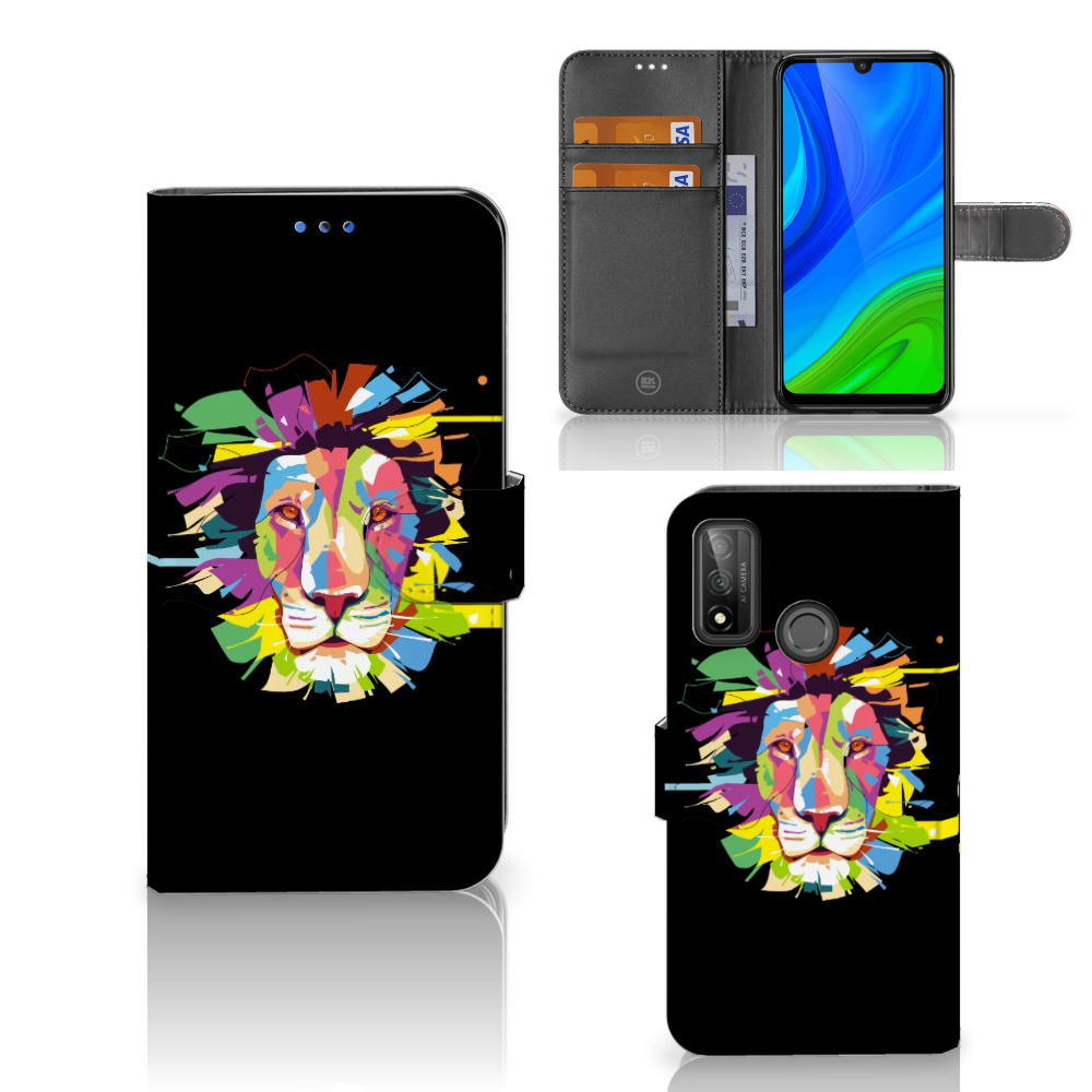 Huawei P Smart 2020 Leuk Hoesje Lion Color
