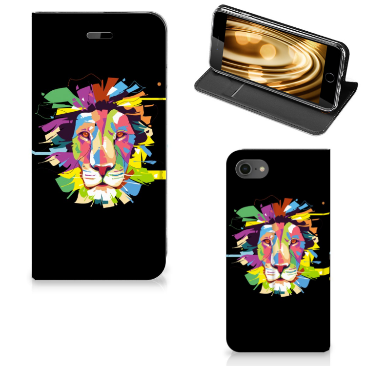 iPhone 7 | 8 | SE (2020) | SE (2022) Magnet Case Lion Color