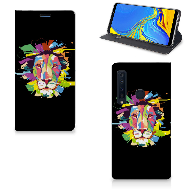 Samsung Galaxy A9 (2018) Magnet Case Lion Color