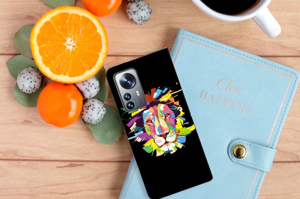 Xiaomi 12 Pro Magnet Case Lion Color