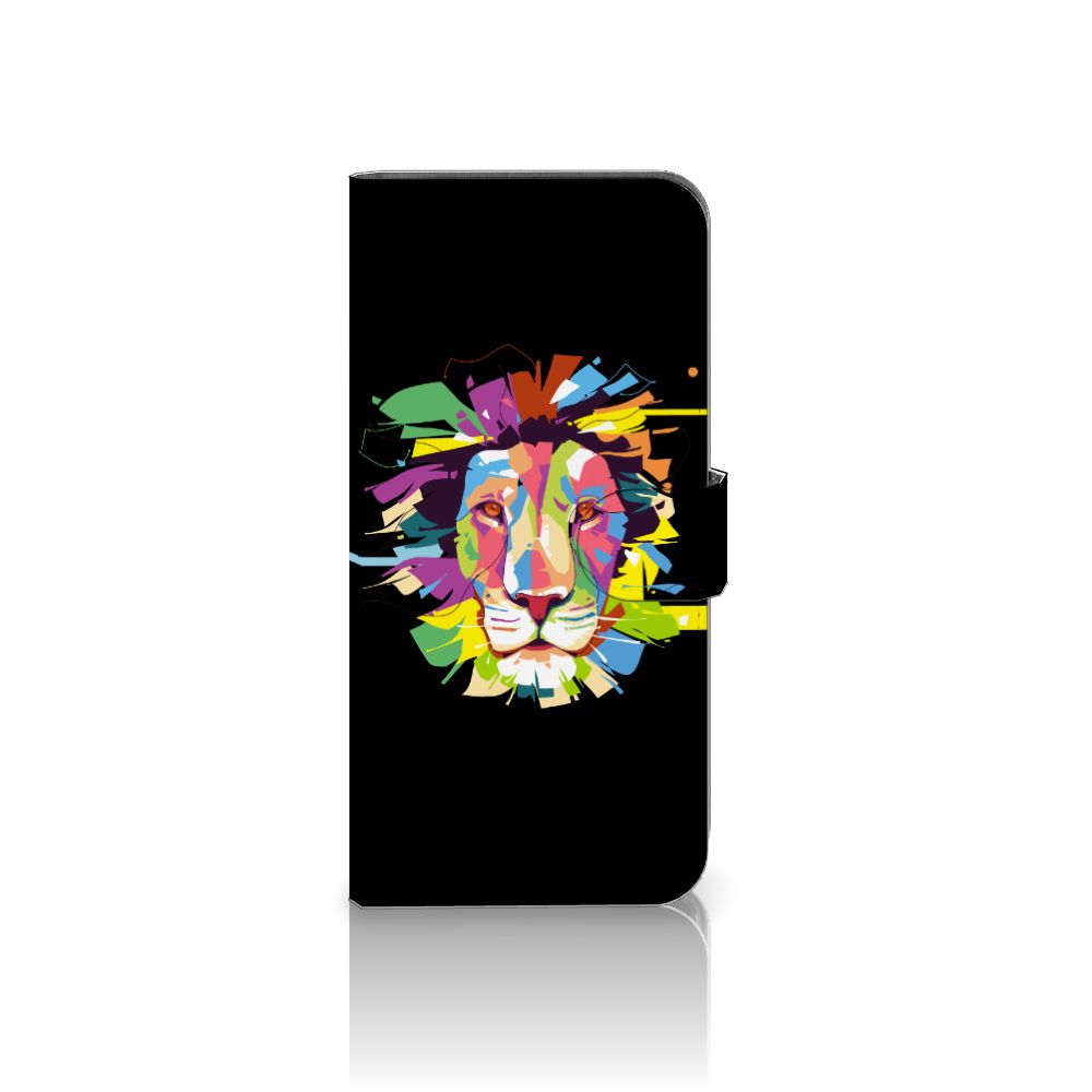 Motorola Moto G54 Leuk Hoesje Lion Color