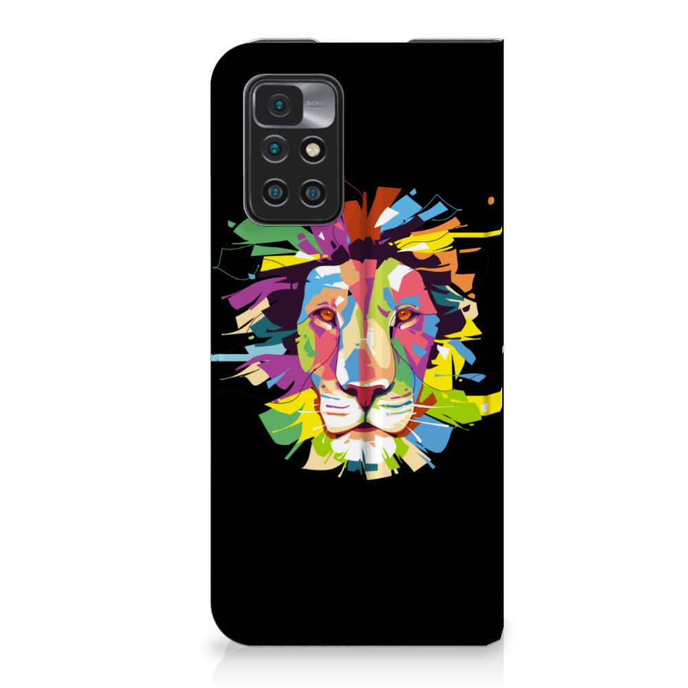 Xiaomi Redmi 10 Magnet Case Lion Color