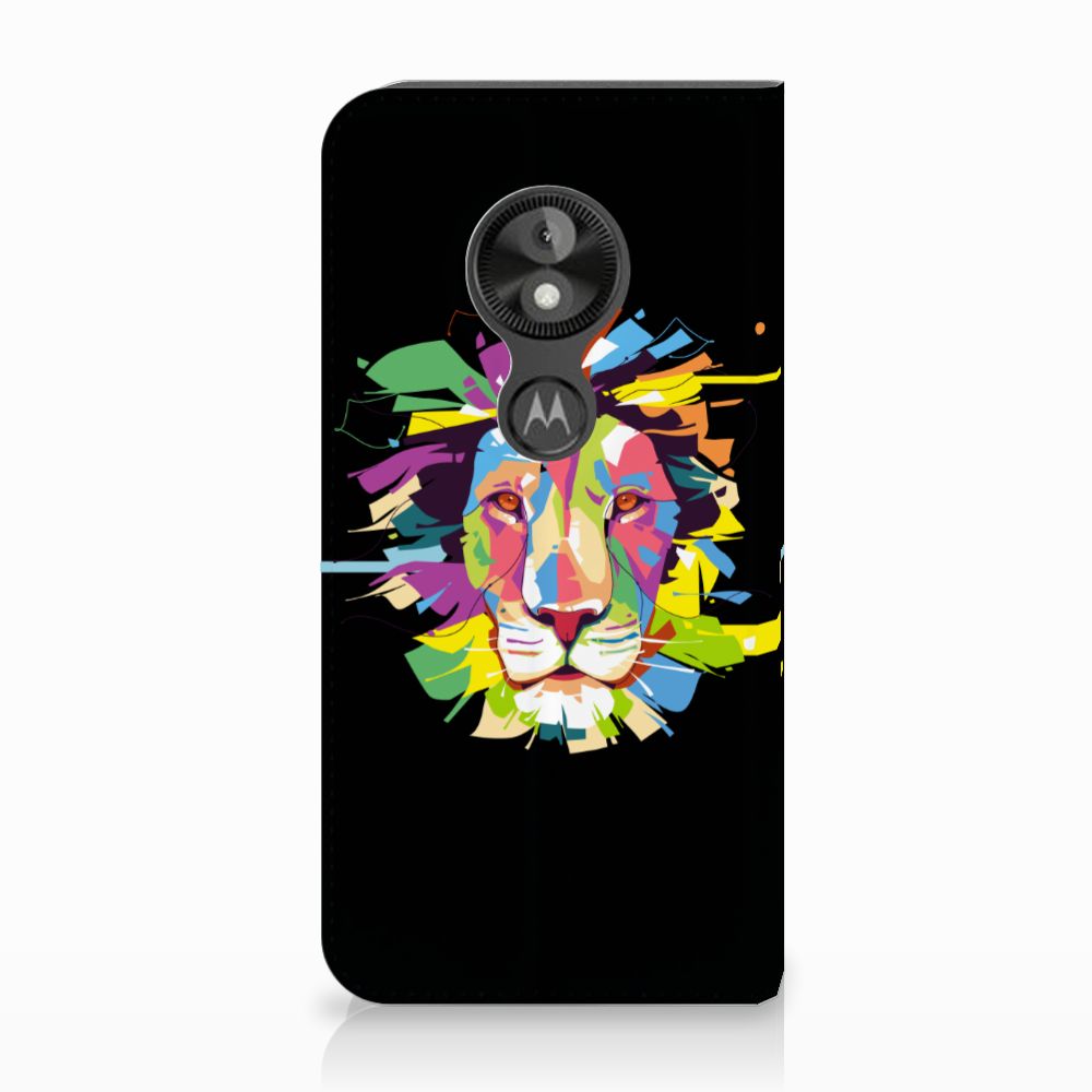 Motorola Moto E5 Play Magnet Case Lion Color