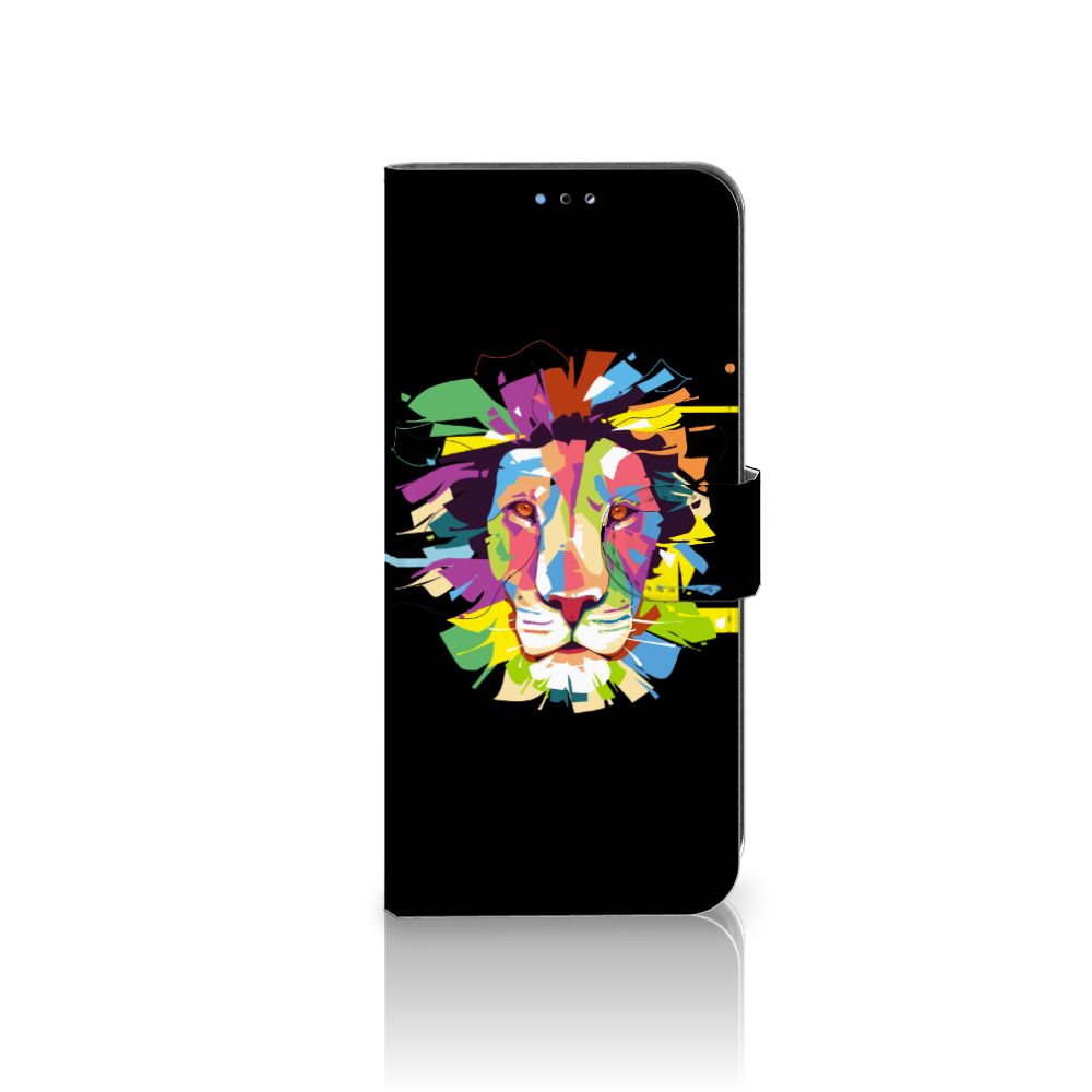 OPPO A16/A16s/A54s Leuk Hoesje Lion Color