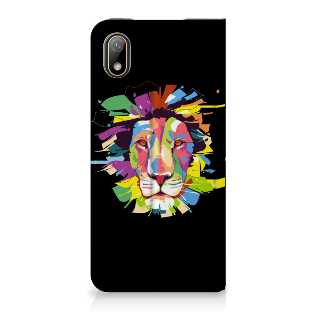 Huawei Y5 (2019) Magnet Case Lion Color