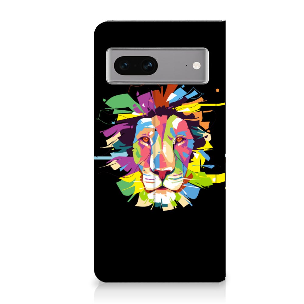 Google Pixel 7 Magnet Case Lion Color