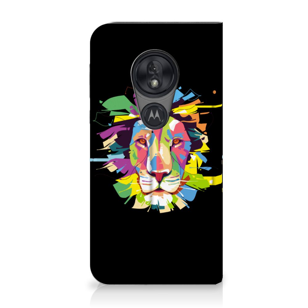 Motorola Moto G7 Play Magnet Case Lion Color