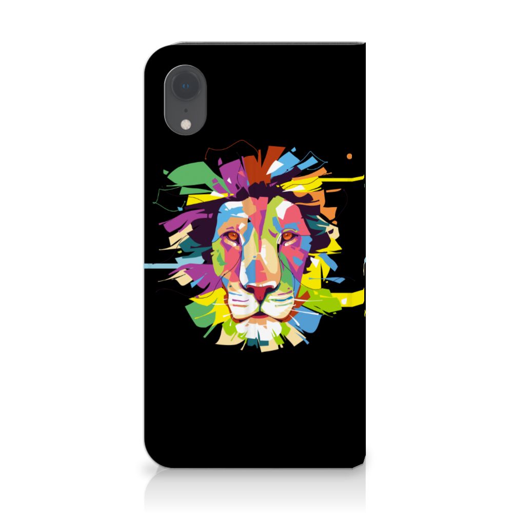 Apple iPhone Xr Magnet Case Lion Color