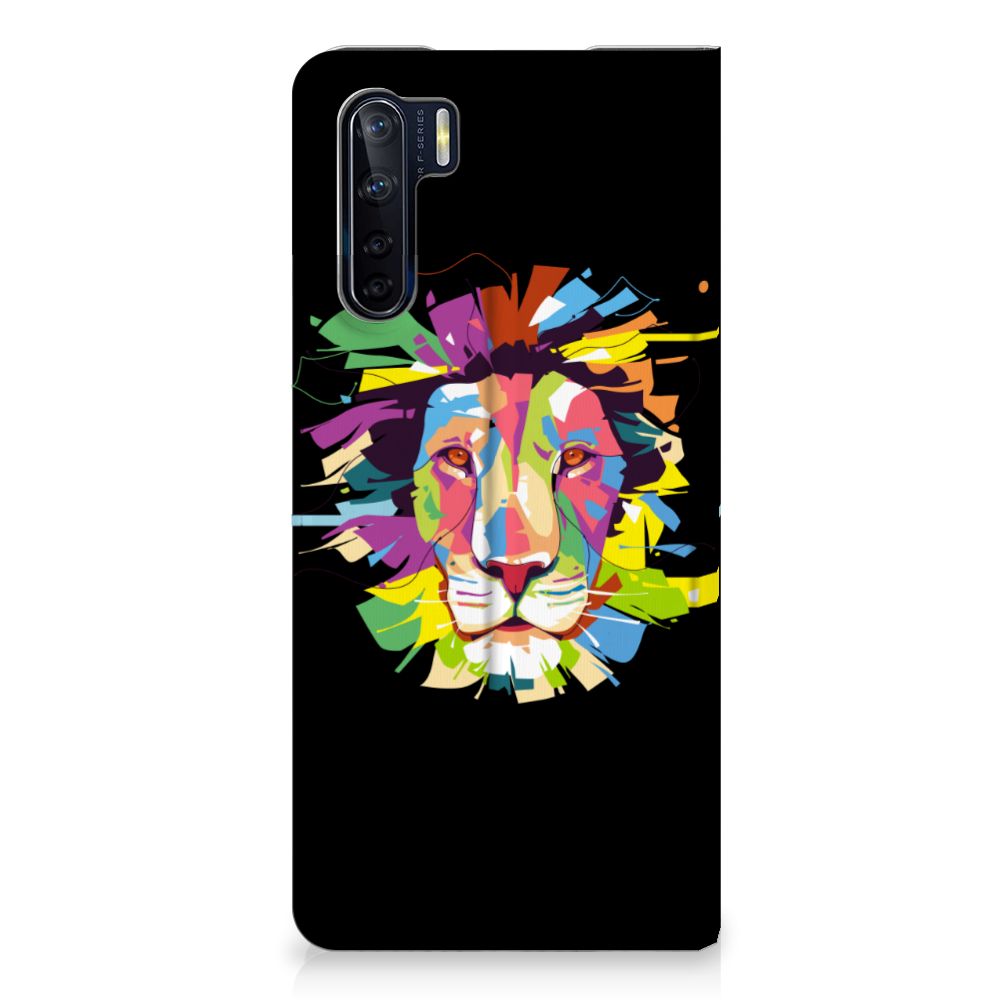 OPPO Reno3 | A91 Magnet Case Lion Color