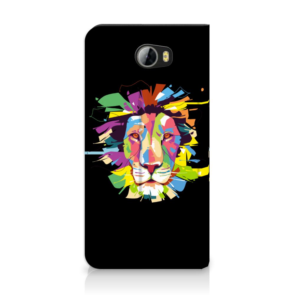 Huawei Y5 2 | Y6 Compact Magnet Case Lion Color