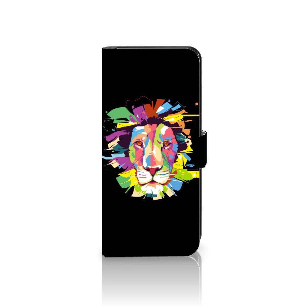 Motorola Moto G72 Leuk Hoesje Lion Color