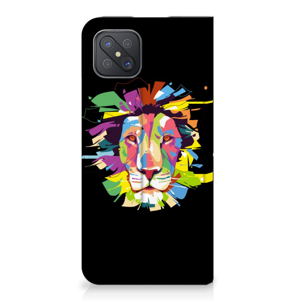 OPPO Reno4 Z 5G Magnet Case Lion Color