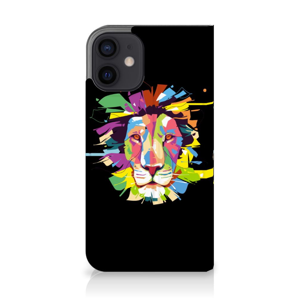 iPhone 12 Mini Magnet Case Lion Color