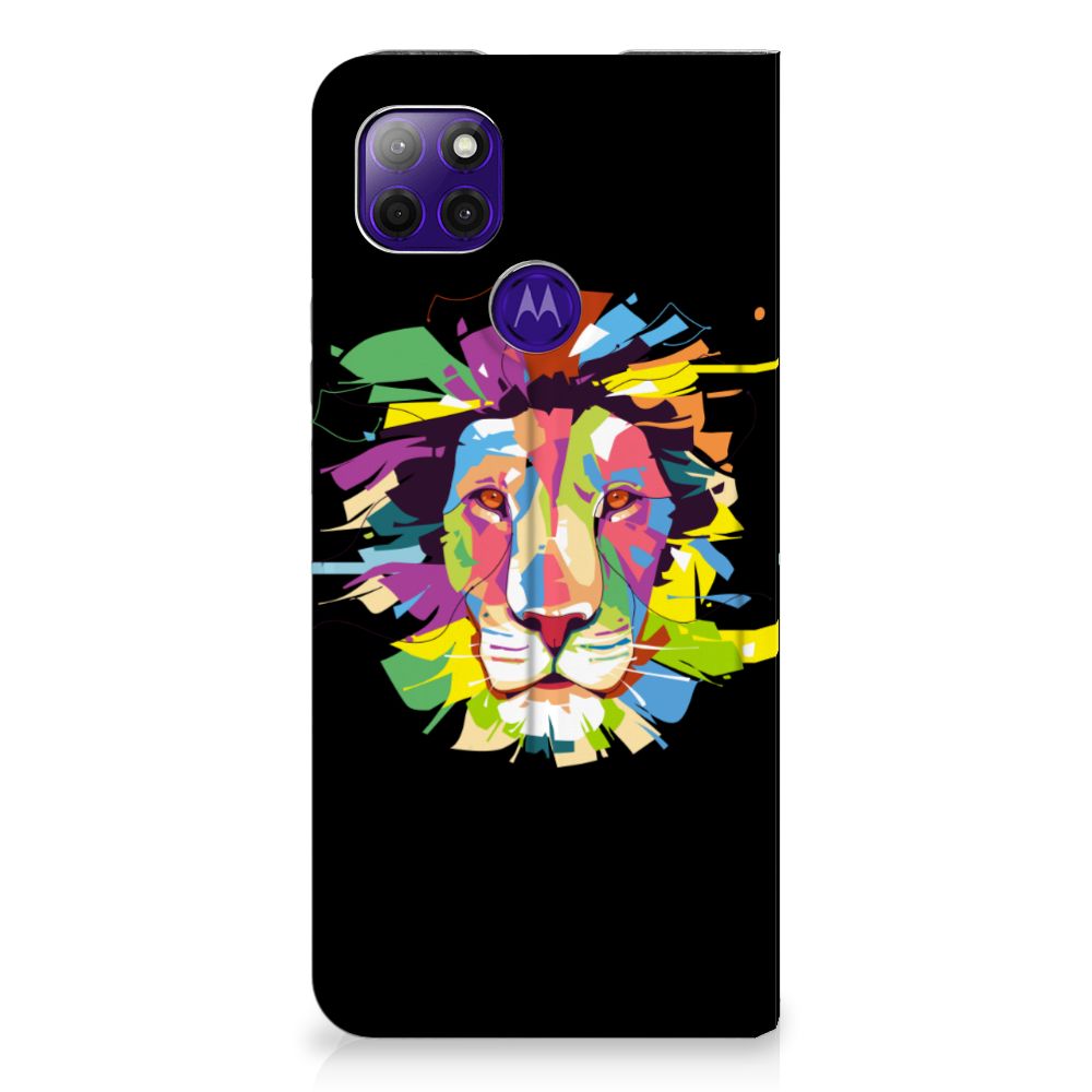 Motorola Moto G9 Power Magnet Case Lion Color