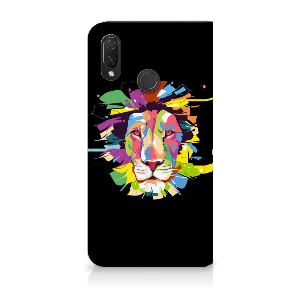 Huawei P Smart Plus Magnet Case Lion Color