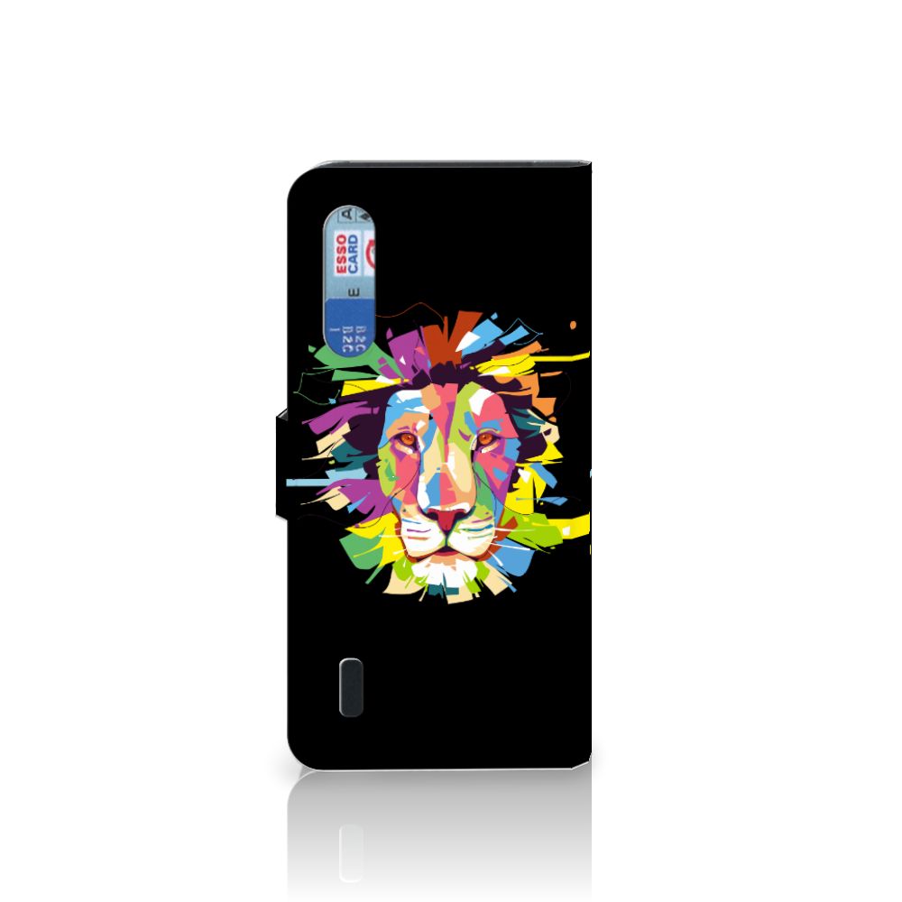 Xiaomi Mi 9 Lite Leuk Hoesje Lion Color