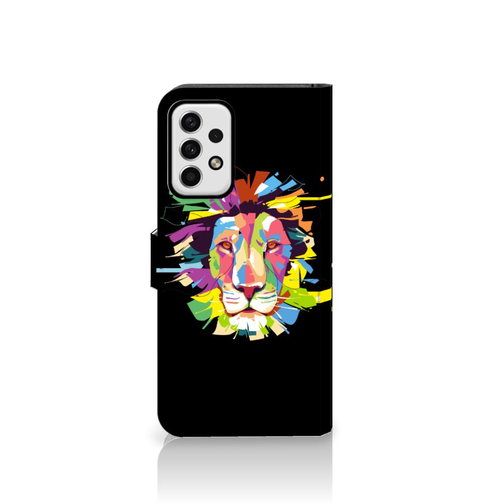 Samsung Galaxy A23 Leuk Hoesje Lion Color