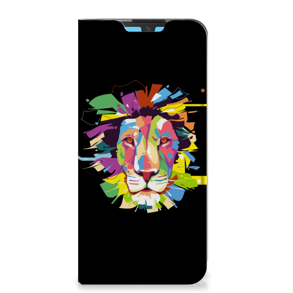 Huawei Y5 (2019) Magnet Case Lion Color