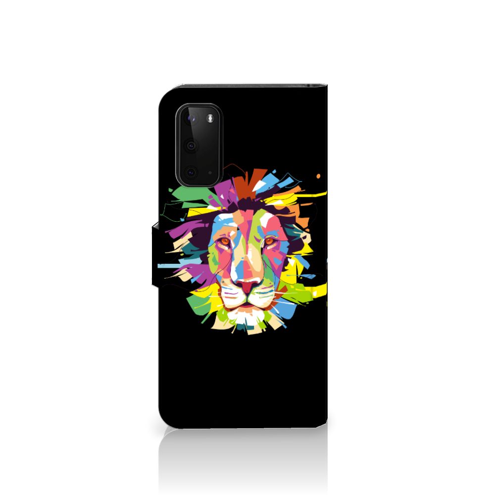 Samsung Galaxy S20 Leuk Hoesje Lion Color