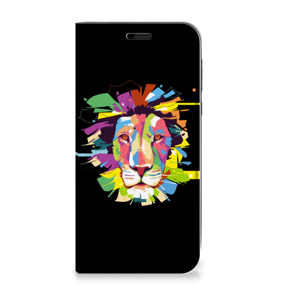 Motorola Moto G7 Play Magnet Case Lion Color