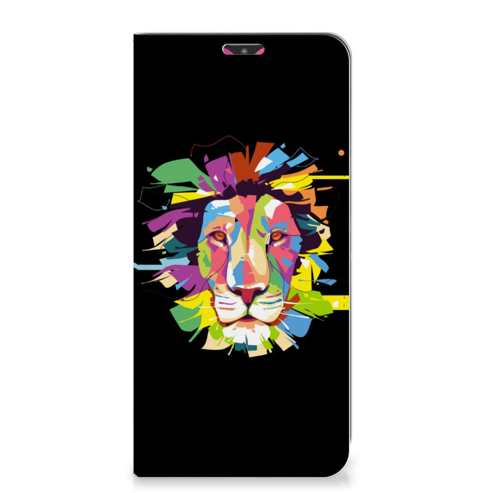 Samsung Galaxy M20 Magnet Case Lion Color