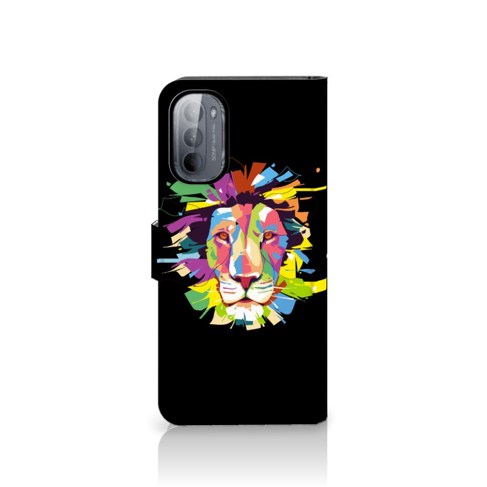 Motorola Moto G31 | G41 Leuk Hoesje Lion Color