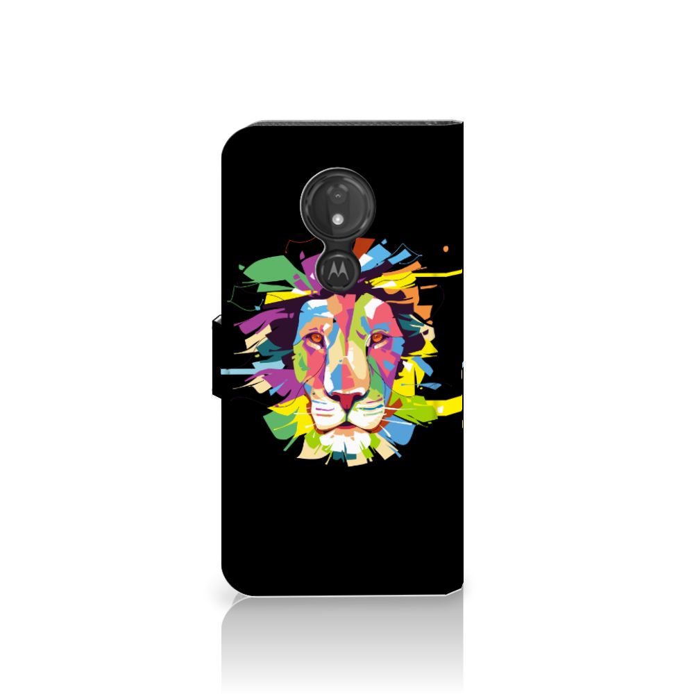 Motorola Moto G7 Power Leuk Hoesje Lion Color