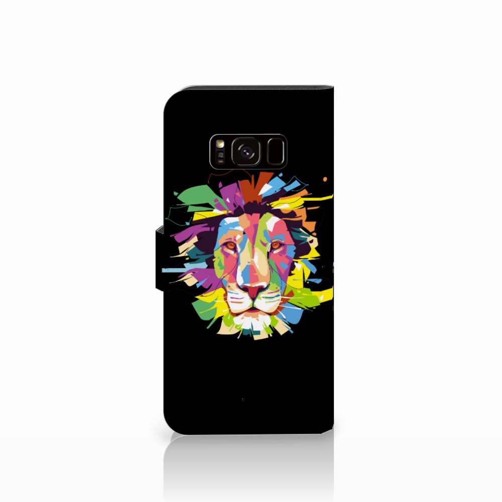 Samsung Galaxy S8 Leuk Hoesje Lion Color