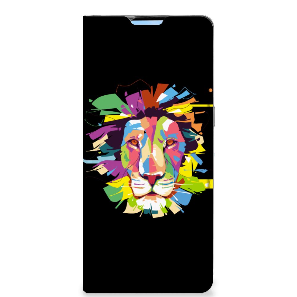 OPPO Reno4 Pro 5G Magnet Case Lion Color