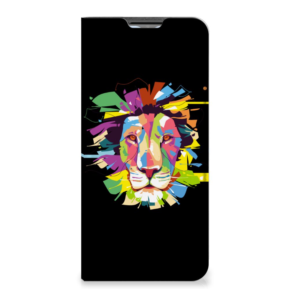 OPPO A54s | A16 | A16s Magnet Case Lion Color