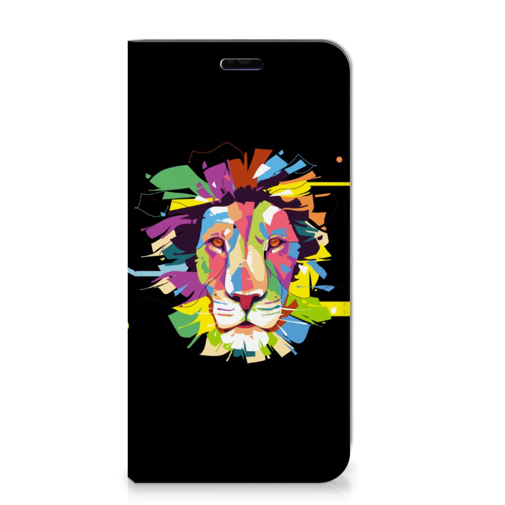 Huawei P Smart Plus Magnet Case Lion Color