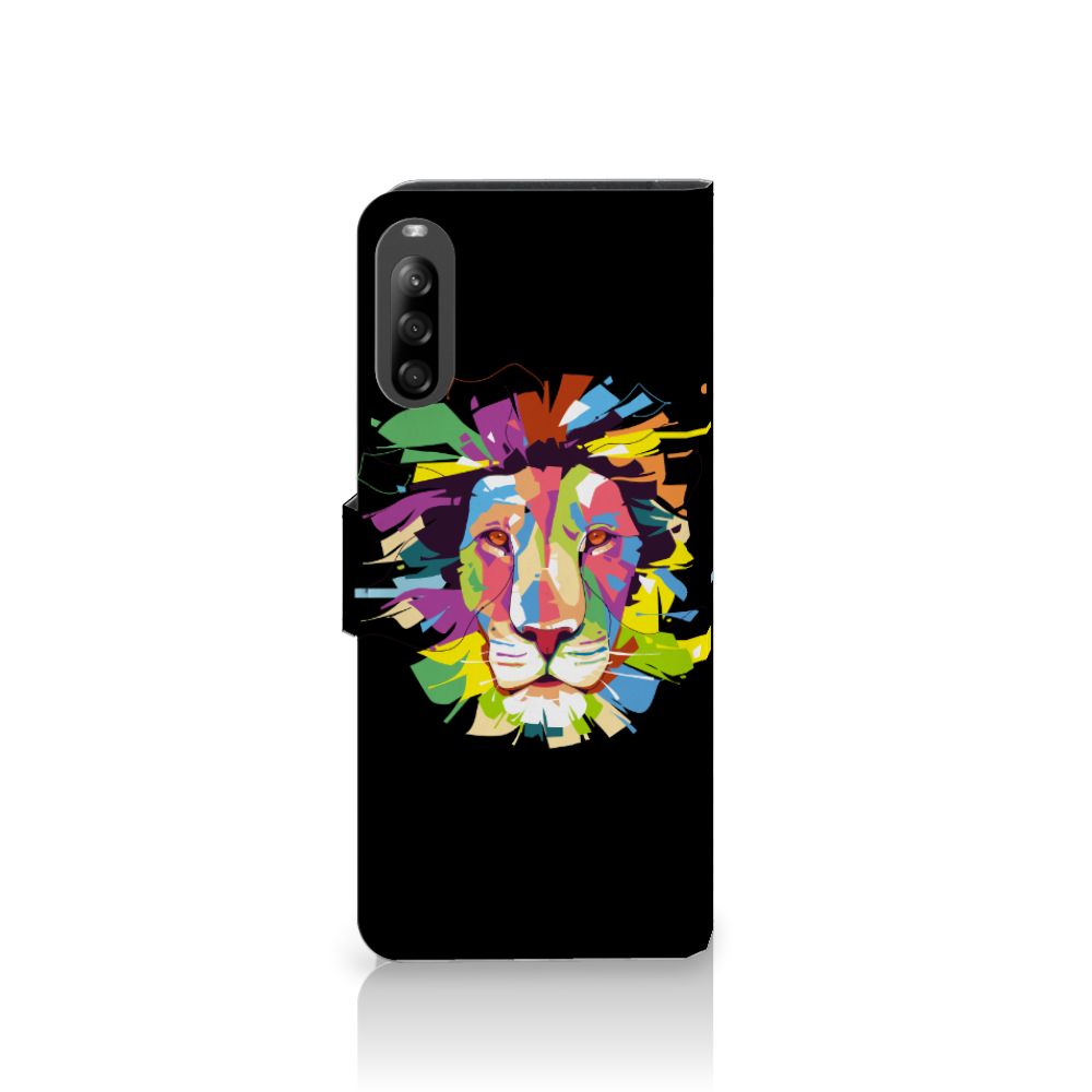 Sony Xperia L4 Leuk Hoesje Lion Color
