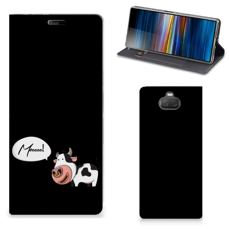 Sony Xperia 10 Plus Magnet Case Cow