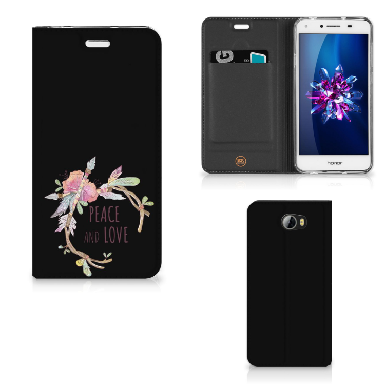 Huawei Y5 2 | Y6 Compact Magnet Case Boho Text