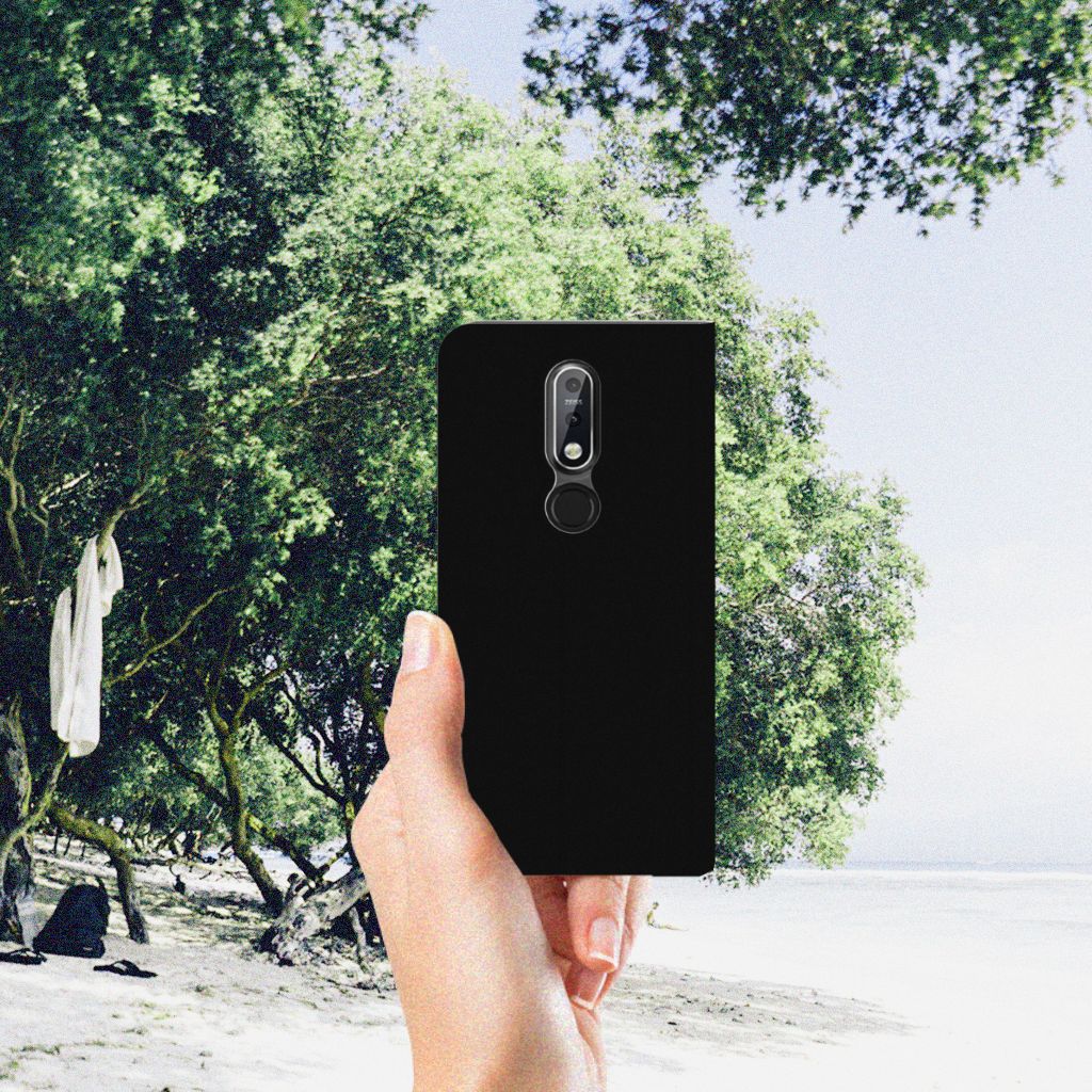 Nokia 7.1 (2018) Magnet Case Boho Beach