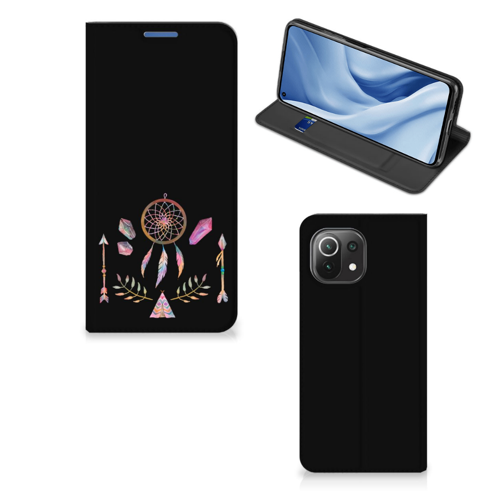 Xiaomi 11 Lite NE 5G | Mi 11 Lite Magnet Case Boho Dreamcatcher