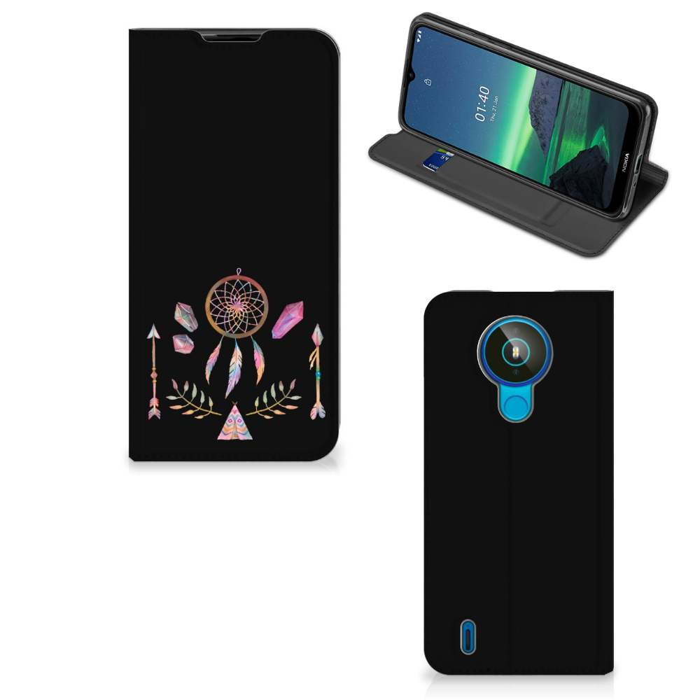 Nokia 1.4 Magnet Case Boho Dreamcatcher