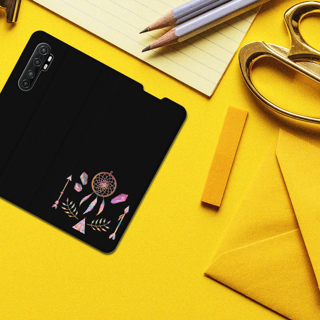Xiaomi Mi Note 10 Lite Magnet Case Boho Dreamcatcher