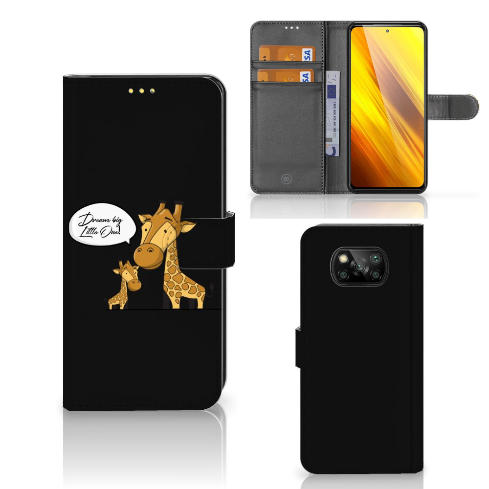 Xiaomi Poco X3 | Poco X3 Pro Leuk Hoesje Giraffe
