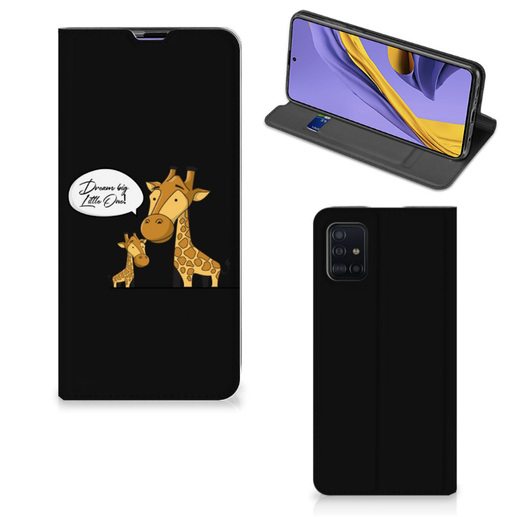 Samsung Galaxy A51 Magnet Case Giraffe