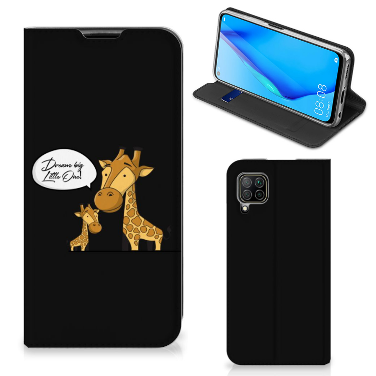 Huawei P40 Lite Magnet Case Giraffe
