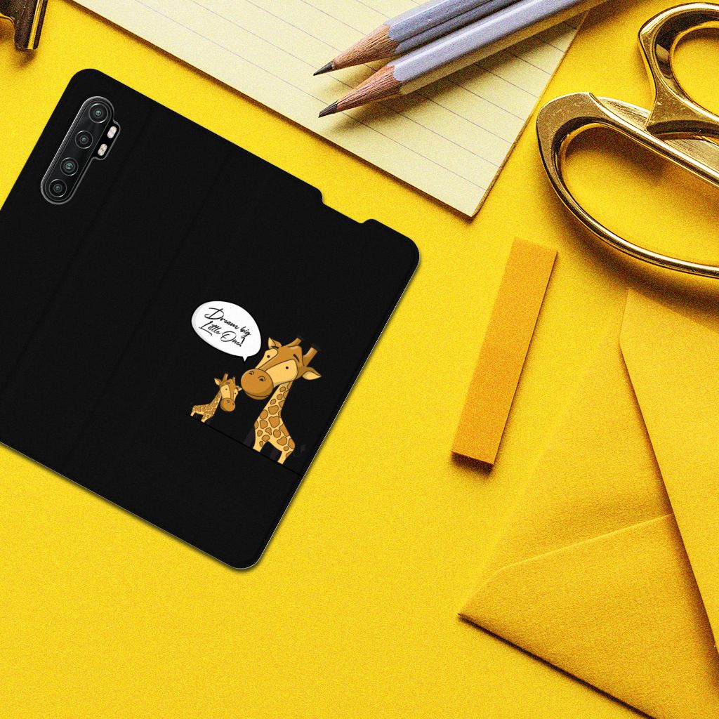 Xiaomi Mi Note 10 Lite Magnet Case Giraffe