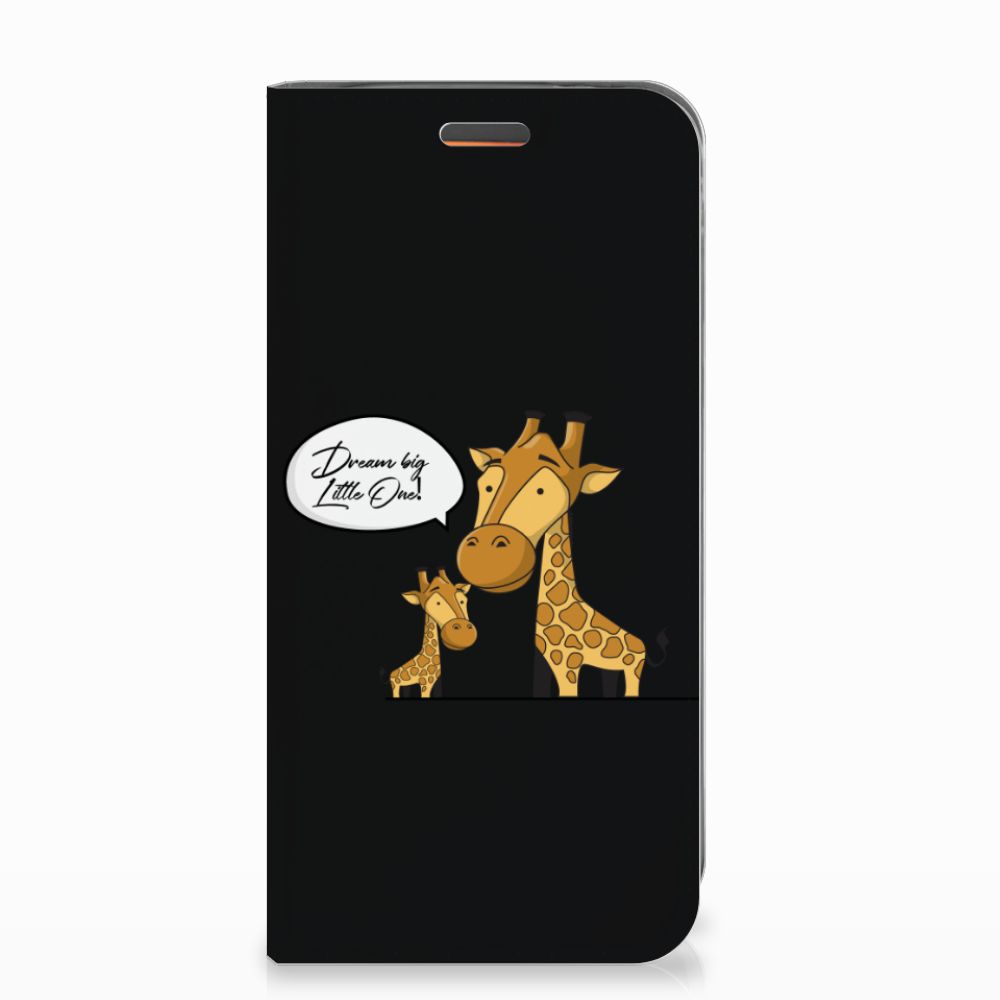 Motorola Moto E5 Play Magnet Case Giraffe