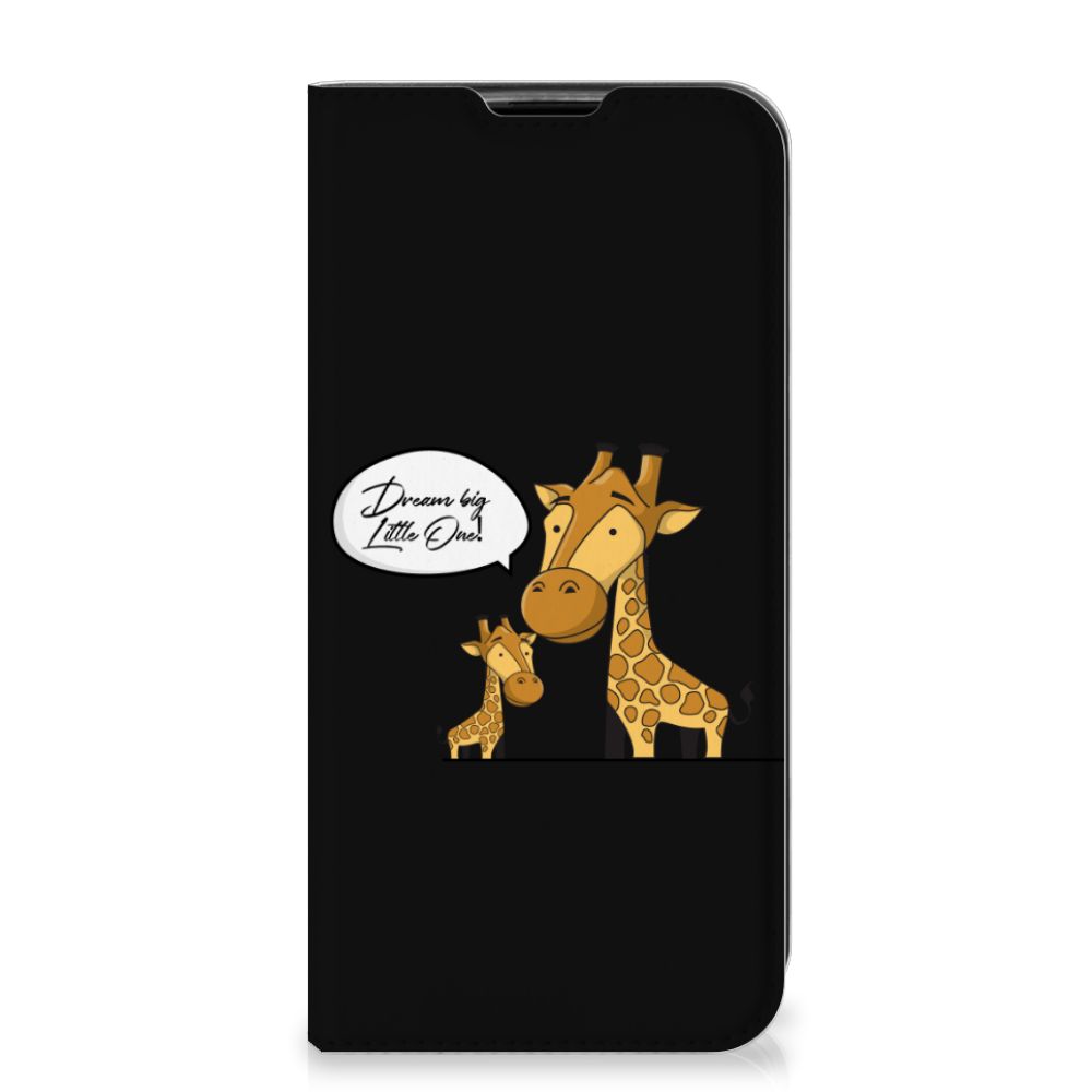 Huawei P40 Lite Magnet Case Giraffe
