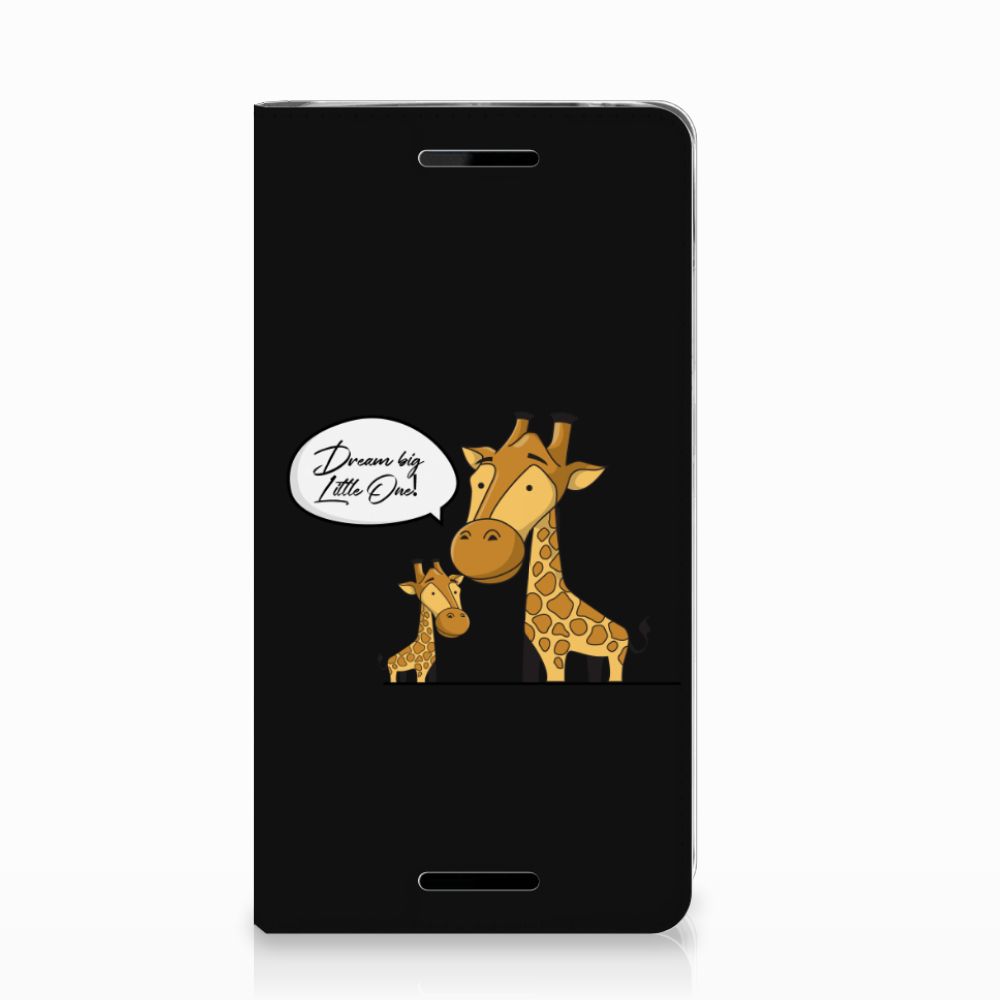 Nokia 2.1 2018 Magnet Case Giraffe
